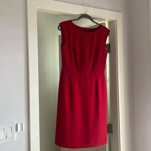 Red Banana Republic pencil dress